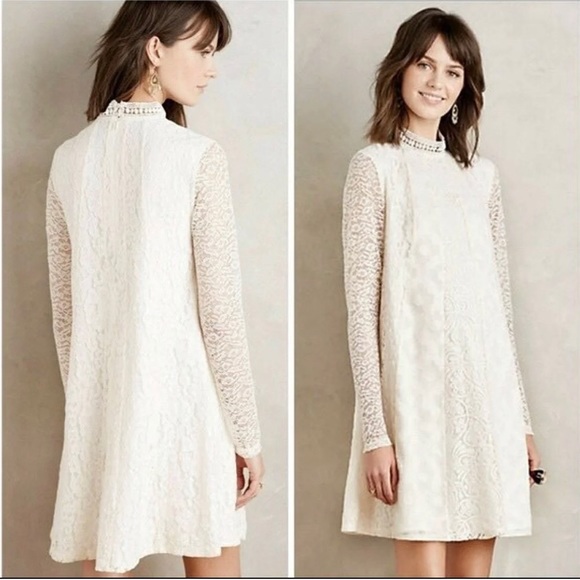 HD in Paris Dresses & Skirts - HD in Paris by Anthro Enid Lace Swing Dress - Sz L